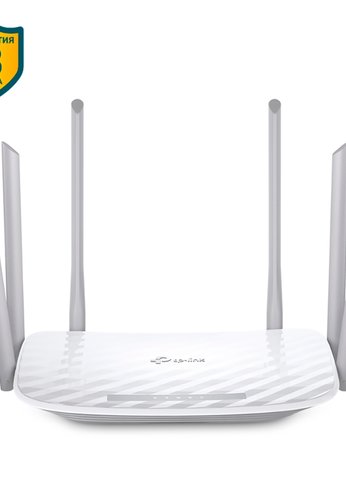 Роутер беспроводной TP-Link Archer C86 AC1900 10/100/1000BASE-TX белый