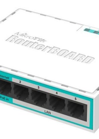 Роутер MikroTik hEX lite (RB750R2) 10/100BASE-TX белый