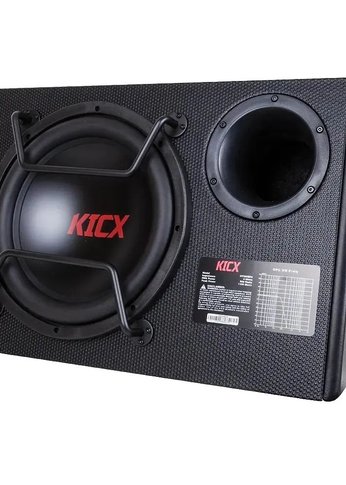Сабвуфер автомобильный Kicx GT500BPA 500Вт активный (30см/12")