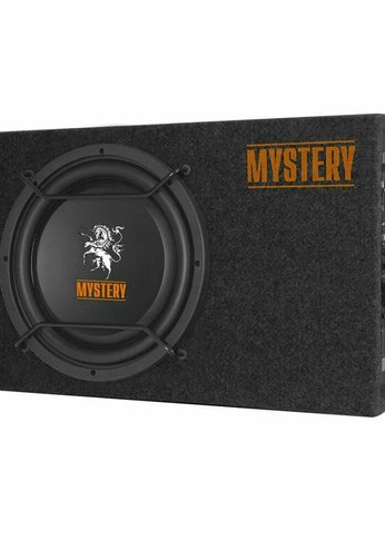 Сабвуфер автомобильный Mystery MAS-100A 450Вт активный 10" (25см)