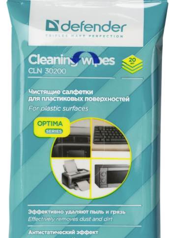 Салфетки Defender OPTIMA 20PCS 30200