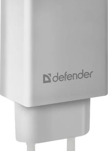 Сетевое З/У Defender EPA-10 белый 1xUSB (83549)