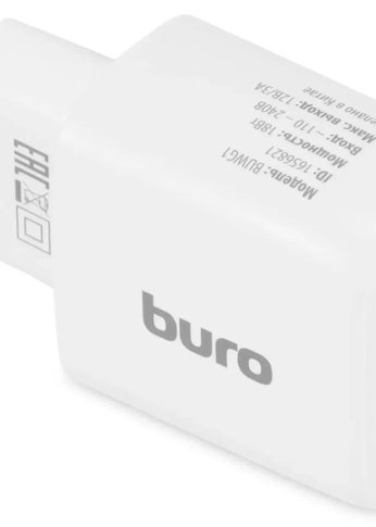 Сетевое зар./устр. Buro BUWG1 3A QC универсальное белый (BUWG18P100WH)