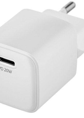 Сетевое зар./устр. uBear WC20WH01-AD 3A PD+QC универсальное белый