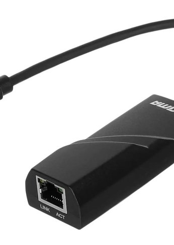 Сетевой адаптер Gigabit Ethernet Digma D-USBC-LAN1000 USB Type-C (упак.:1шт)
