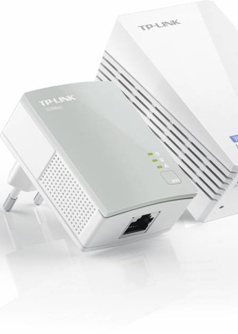 Сетевой адаптер Powerline TP-Link TL-WPA4220 KIT AV600 Fast Ethernet