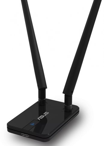 Сетевой адаптер WiFi Asus USB-AC58 AC1300 USB 3.0 (ант.внеш.съем) 2ант.