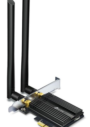 Сетевой адаптер WiFi + Bluetooth TP-Link Archer TX50E AX3000 PCI Express (ант.внеш.несъем.) 2ант.