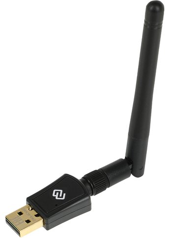 Сетевой адаптер WiFi Digma DWA-AC600E AC600 USB 2.0 (ант.внеш.съем) 1ант. (упак.:1шт)