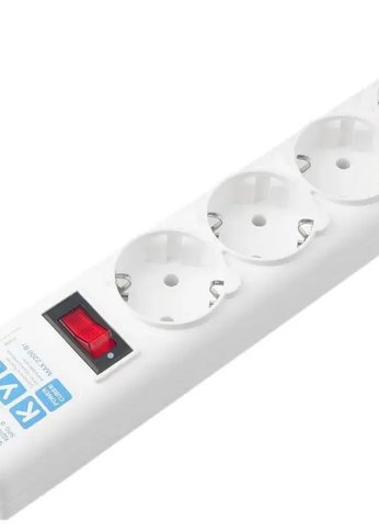 Сетевой фильтр Powercube SPG-B-15-WHITE 5м (5 розеток) белый (коробка)