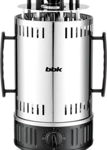 Шашлычница электрическая BBK BBQ603T 6 шамп.1000Вт, вертик.