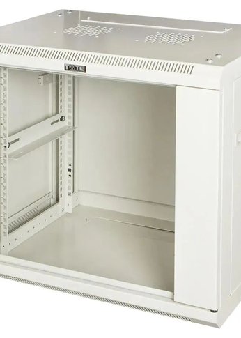 Шкаф коммутационный Lanmaster (TWT-CBWPG-6U-6X6-GY) настенный 6U 600x600мм пер.дв.стекл 60кг серый 500мм 368мм IP20 сталь