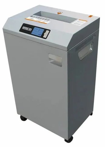 Шредер Office Kit S850 1.9х15 (секр.P-5) фрагменты 19лист. 85лтр. скрепки скобы пл.карты CD