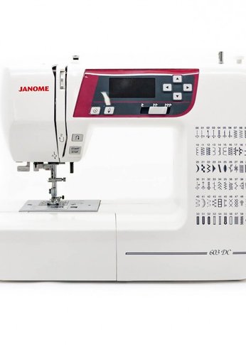 Швейная машина Janome 603DC белый