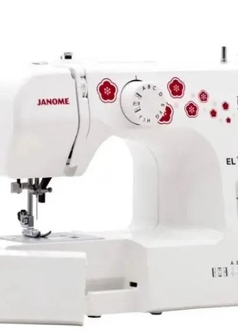 Швейная машина Janome EL120 белый/рисунок