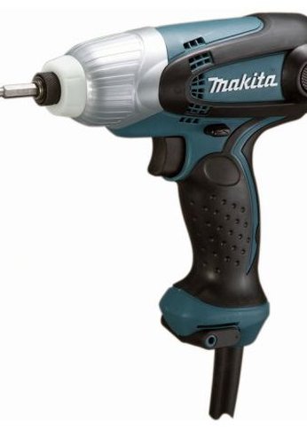 Шуруповерт проводной Makita TD0101 230Вт патрон:держатель бит