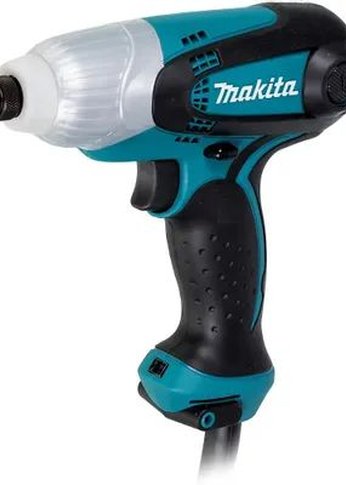 Шуруповерт проводной Makita TD0101F 230Вт патрон:шестигр.1/4"