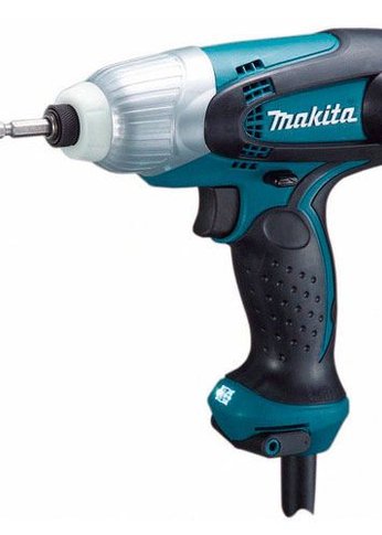 Шуруповерт проводной Makita TD0101F 230Вт патрон:шестигр.1/4"