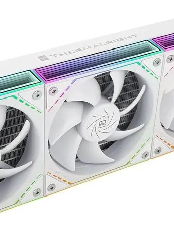 Система водяного охлаждения Thermalright Frozen Infinity 360 ARGB Soc-AM5/AM4/1200/1700/1851 белый 4-pin 28.2dB Al Ret (F-INFINITY-360-WH)