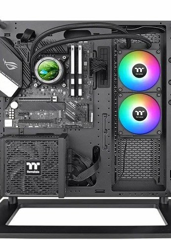 Система водяного охлаждения Thermaltake TH240 V2 Ultra EX ARGB Soc-AM5/AM4/1151/1200/1700 черный 4-pin 28.5dB Al LCD Ret (CL-W414-PL12SW-A)