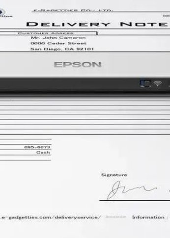 Сканер Epson WorkForce DS-80W (B11B253402/B11B231401)