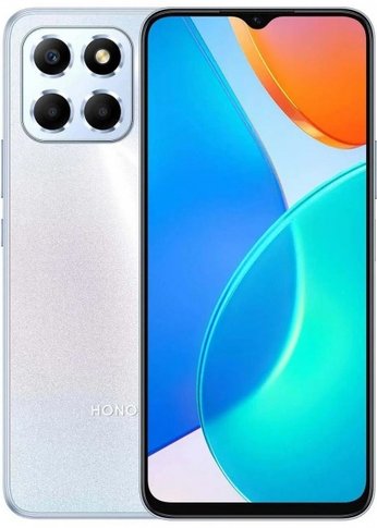 Смартфон Honor X6 4GB/64GB серебристый титан [5109AJKU] (815111)