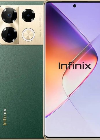 Смартфон Infinix X6850 Note 40 Pro 256Gb 12Gb зеленый моноблок 3G 4G 2Sim 6.78" 1080x2436 Android 14 108Mpix 802.11 a/b/g/n/ac NFC GPS GSM900/1800 GS