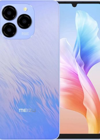 Смартфон Meizu M411H Note 21 256Gb 4Gb голубой моноблок 3G 4G 2Sim 6.74" 720x1600 Android 14 50Mpix 802.11 a/b/g/n/ac GPS GSM900/1800 GSM1900 TouchSc