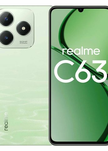 Смартфон Realme C63 8/256Gb зеленый (RMX3939/6941764434011)