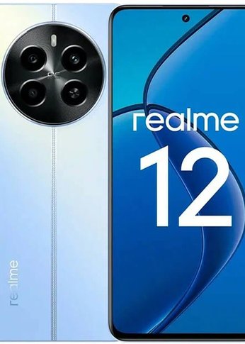 Смартфон Realme RMX3871 12 4G 128Gb 8Gb синий моноблок 3G 4G 6.67" 1080x2400 Android 14 50Mpix 802.11 a/b/g/n/ac GPS GSM900/1800 GSM1900 TouchSc Prot