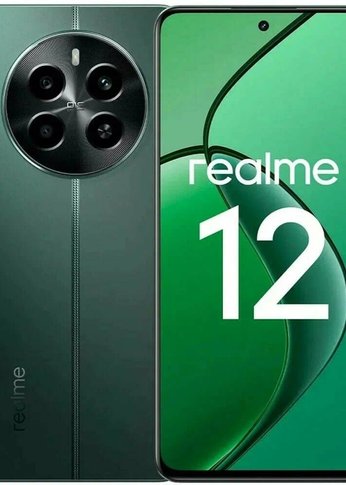 Смартфон Realme RMX3871 12 4G 128Gb 8Gb зеленый моноблок 3G 4G 6.67" 1080x2400 Android 14 50Mpix 802.11 a/b/g/n/ac GPS GSM900/1800 GSM1900 TouchSc Pr