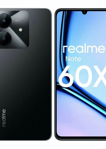 Смартфон Realme RMX3938 Note 60х 64Gb 3Gb черный моноблок 3G 4G 2Sim 6.74" 720x1600 Android 14 8Mpix 802.11 a/b/g/n/ac GPS GSM900/1800 GSM1900 TouchS