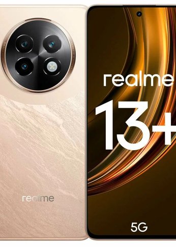 Смартфон Realme RMX5000 13+ 5G 256Gb 12Gb бронзовый моноблок 3G 4G 6.67" 1080x2400 Android 14 802.11 a/b/g/n/ac NFC GPS GSM900/1800 GSM1900 TouchSc P