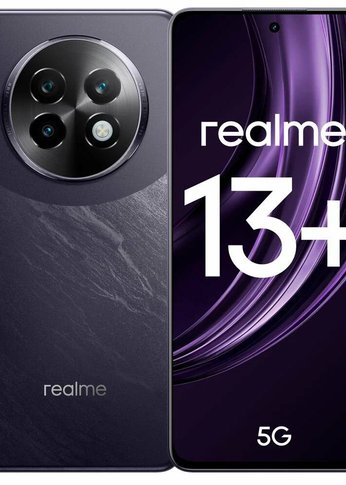 Смартфон Realme RMX5000 13+ 5G 256Gb 12Gb темно-фиолетовый моноблок 3G 4G 6.67" 1080x2400 Android 14 802.11 a/b/g/n/ac NFC GPS GSM900/1800 GSM1900 To