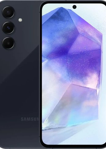 Смартфон Samsung Galaxy A55 5G 8/128Gb темно-синий (SM-A556EZKACAU)