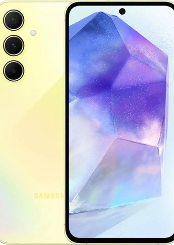 Смартфон Samsung Galaxy A55 5G 8/128Gb желтый (SM-A556EZYACAU)