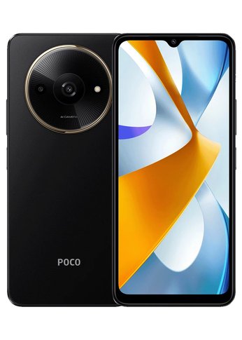 Смартфон Xiaomi  POCO C61 3/64Gb Black