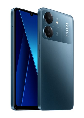 Смартфон Xiaomi POCO C65 6/128Gb синий (MZB0FOARU)