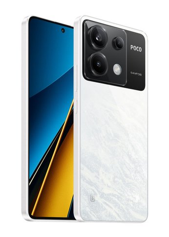 Смартфон Xiaomi POCO X6 5G 12+256Gb белый (MZB0G2CRU)