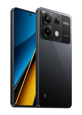 Смартфон Xiaomi POCO X6 5G 12+256Gb черный (MZB0G2NRU)