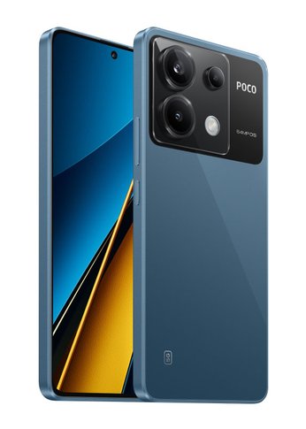 Смартфон Xiaomi POCO X6 5G 12+256Gb синий (MZB0G2JRU)