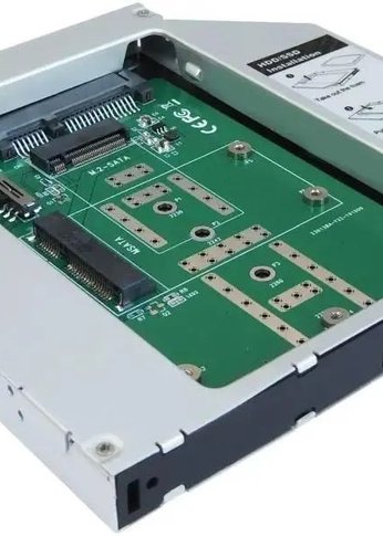 Сменный бокс для HDD/SSD AgeStar SMNF2S SATA SATA металл серебристый 2.5"