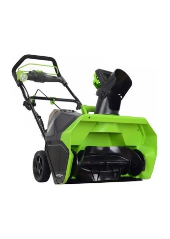 Снегоуборщик аккумуляторный GreenWorks GD40ST, 40V, 51 см, бесщеточный, без АКБ и ЗУ (2600007)