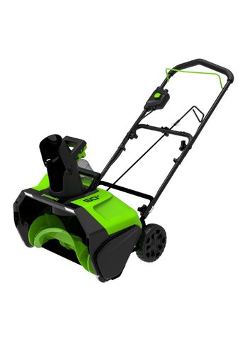 Снегоуборщик аккумуляторный GreenWorks GD60PSTk5 60V, 51 см, бесщеточный, c 1хАКБ 5Ач и ЗУ (2602907UG)