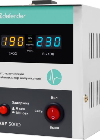 Стабилизатор напряжения Defender ASF 500D 99034