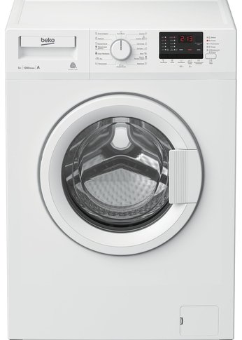 Стиральная машина Beko WRE55P2BWW белый 5кг 1000об/мин