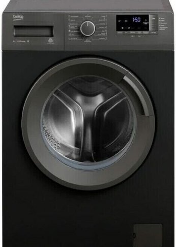 Стиральная машина Beko WRE6512BAA черный 6кг 1000об/мин узкая