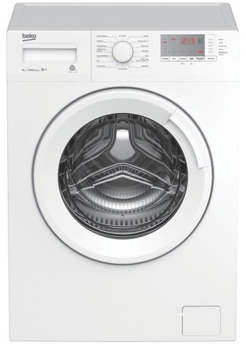 Стиральная машина Beko WRE6512BWW белый 6кг 1000об/мин