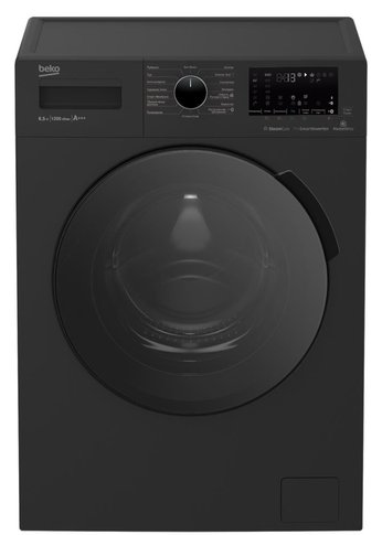 Стиральная машина Beko WSPE6H616A антрацит 6.5кг 1200об/мин