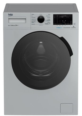 Стиральная машина Beko WSPE6H616S серебристый 6.5кг 1200об/мин